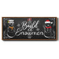 Build a Snowman - Floater Framed Canvas Print