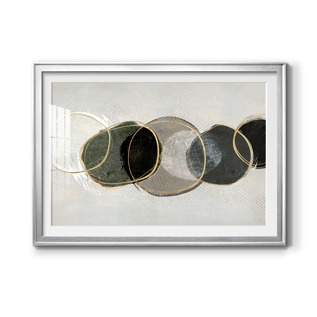 River Rock Premium Framed Print - Ready to Hang