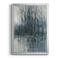 Morning Drizzle II - Modern Framed Canvas Print