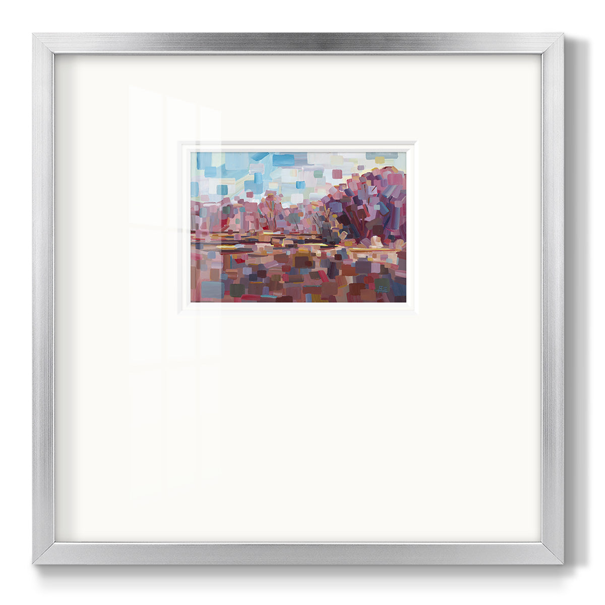 Pretty in Pink - Double Matboard Framed Print