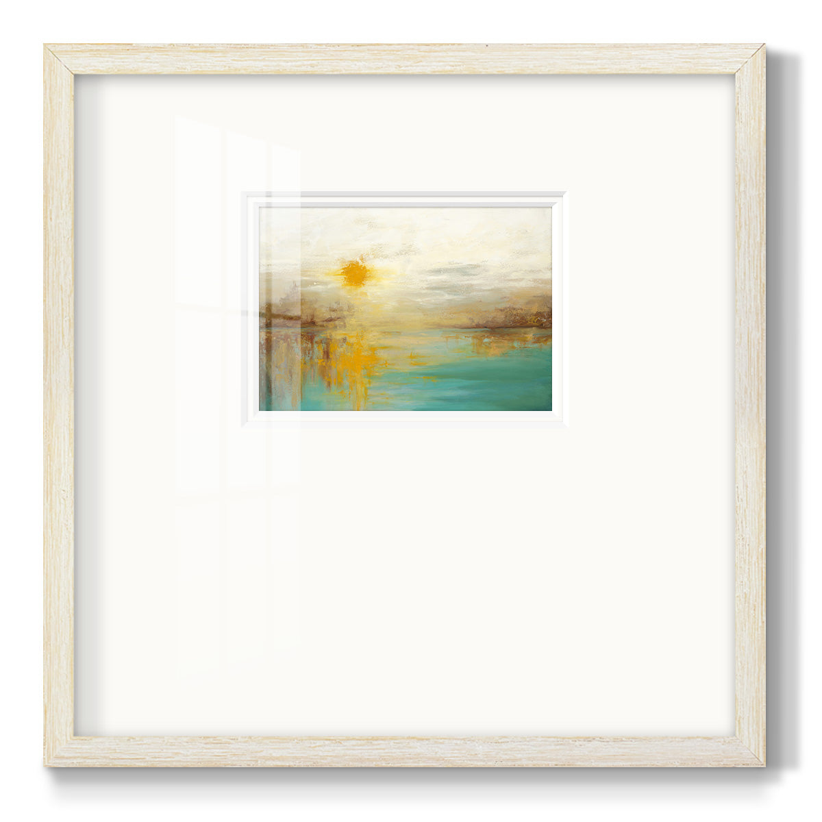 Last Day of Summer - Premium Framed Print Double Matboard