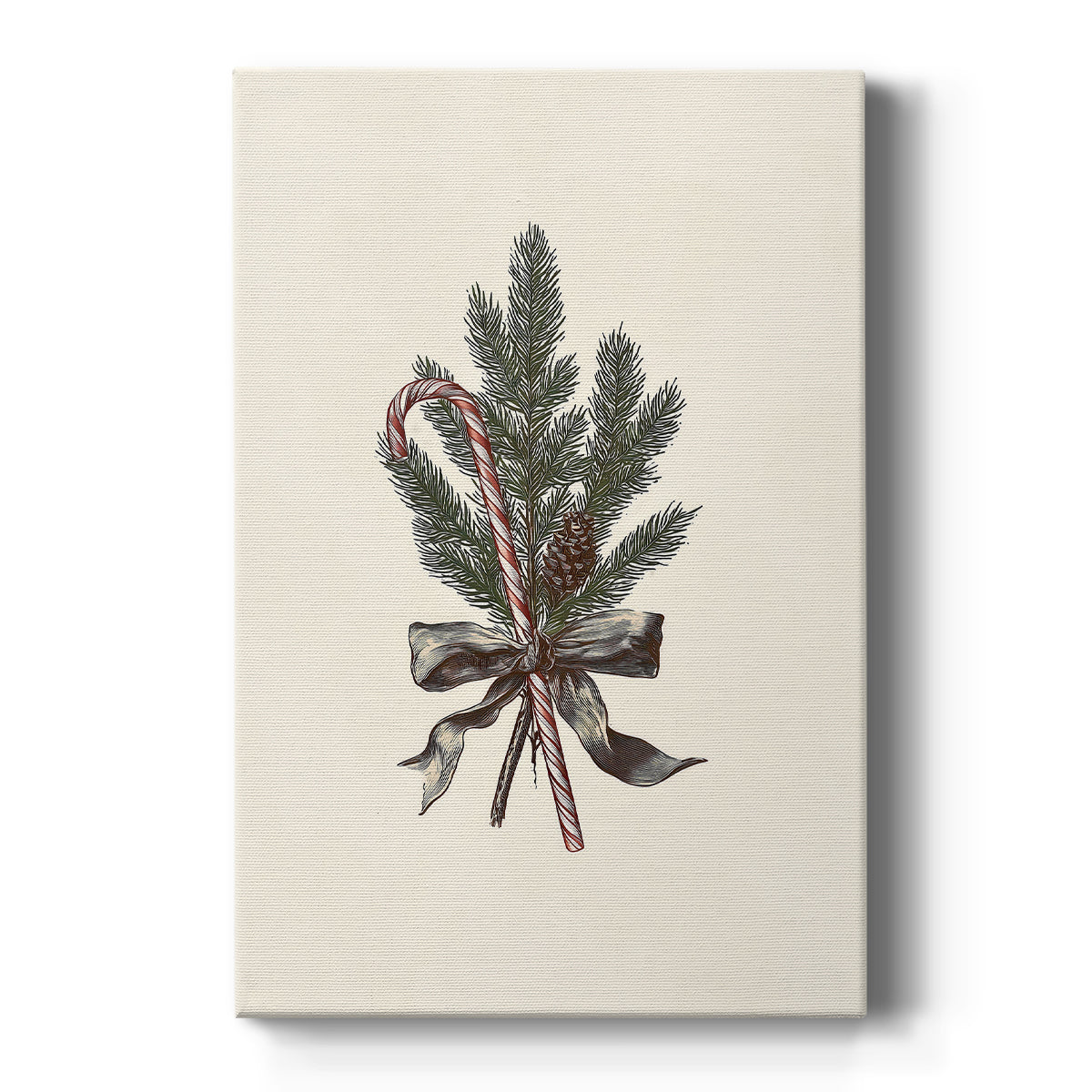 Evergreen of Pearled Carol - Canvas Art Print