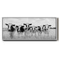 Grazing Pasture - Floater Framed Canvas Print