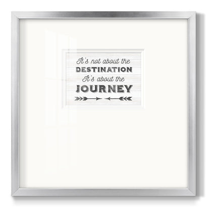 Destination - Double Matboard Framed Print