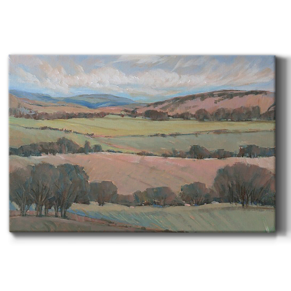 Hilly Countryside I Premium Gallery Wrapped Canvas - Ready to Hang