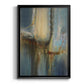 Moon Shadows - Modern Framed Canvas Print