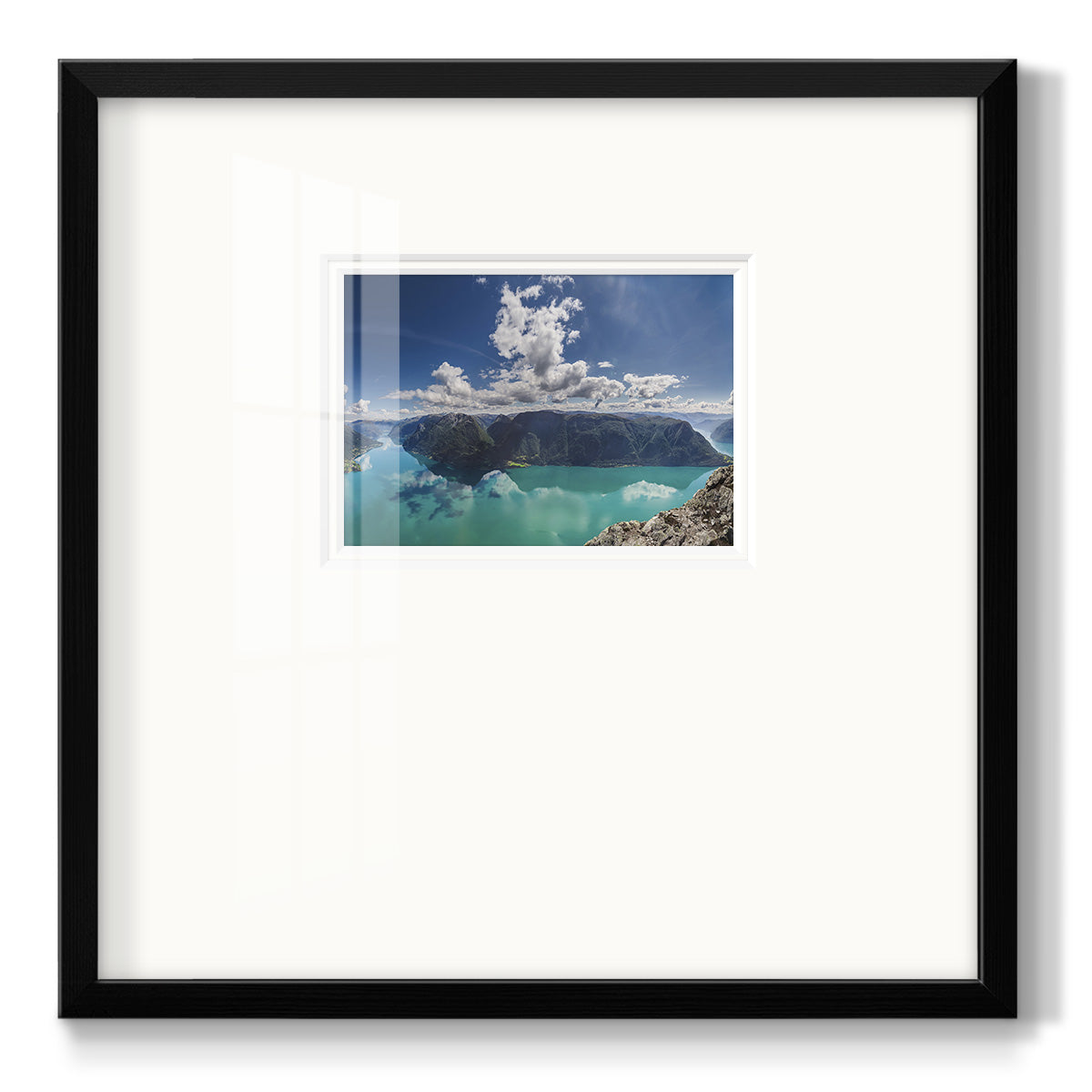 Reflection I Premium Framed Print Double Matboard