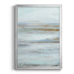 Muted Misty Marsh II - Modern Framed Canvas Print