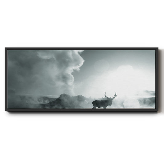 Majestic Moment - Floater Framed Canvas Print