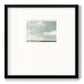 Gray Stone Sky II Premium Framed Print Double Matboard