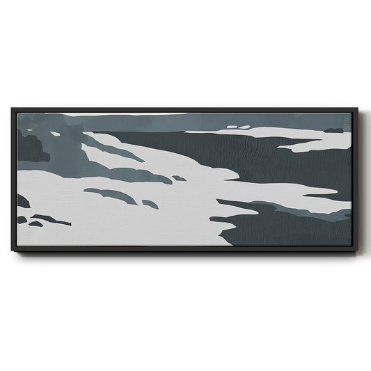 Cutter Island III - Floater Framed Canvas Print