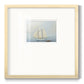 Foggy Sail II - Double Matboard Framed Print