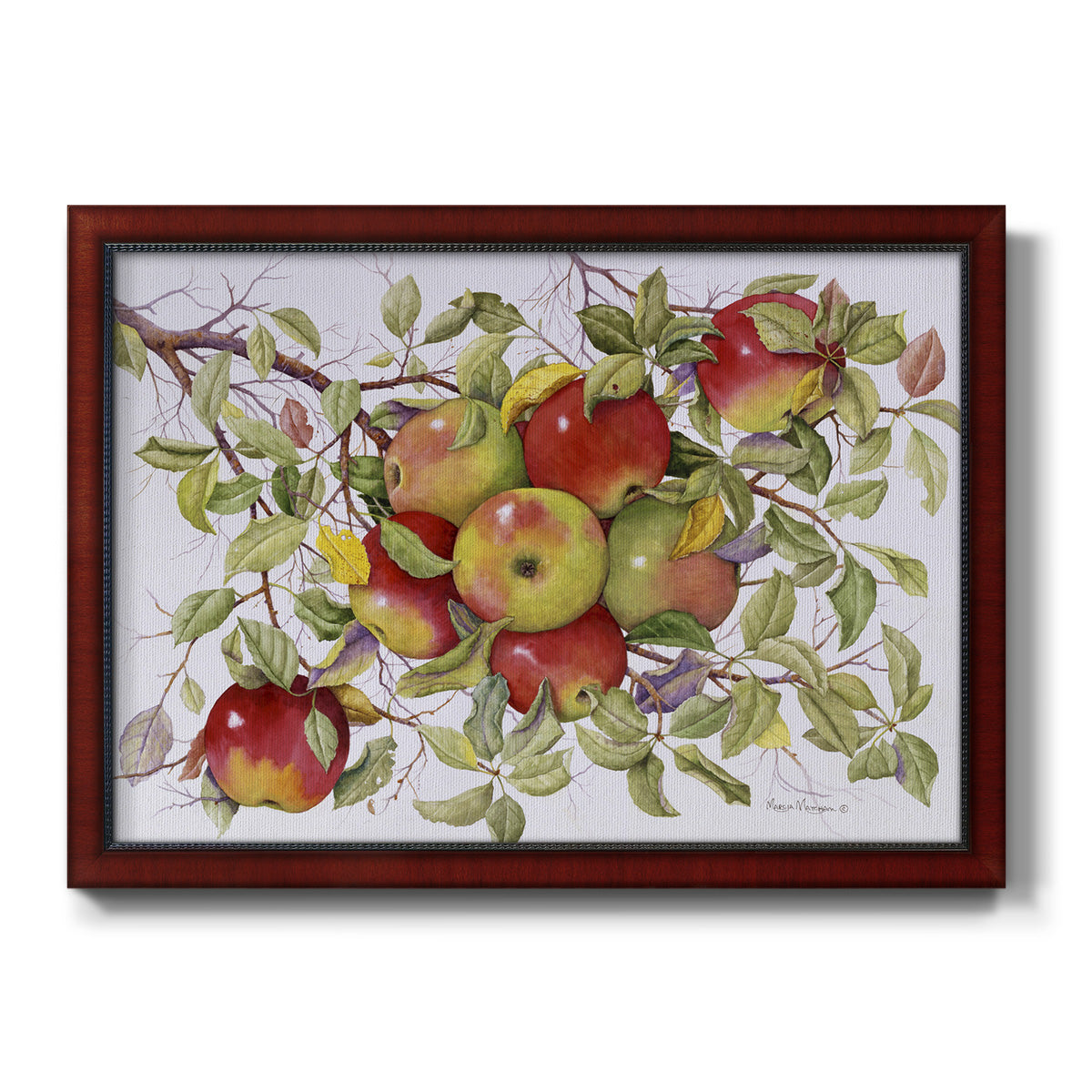 Apples Premium Framed Canvas- Ready to Hang