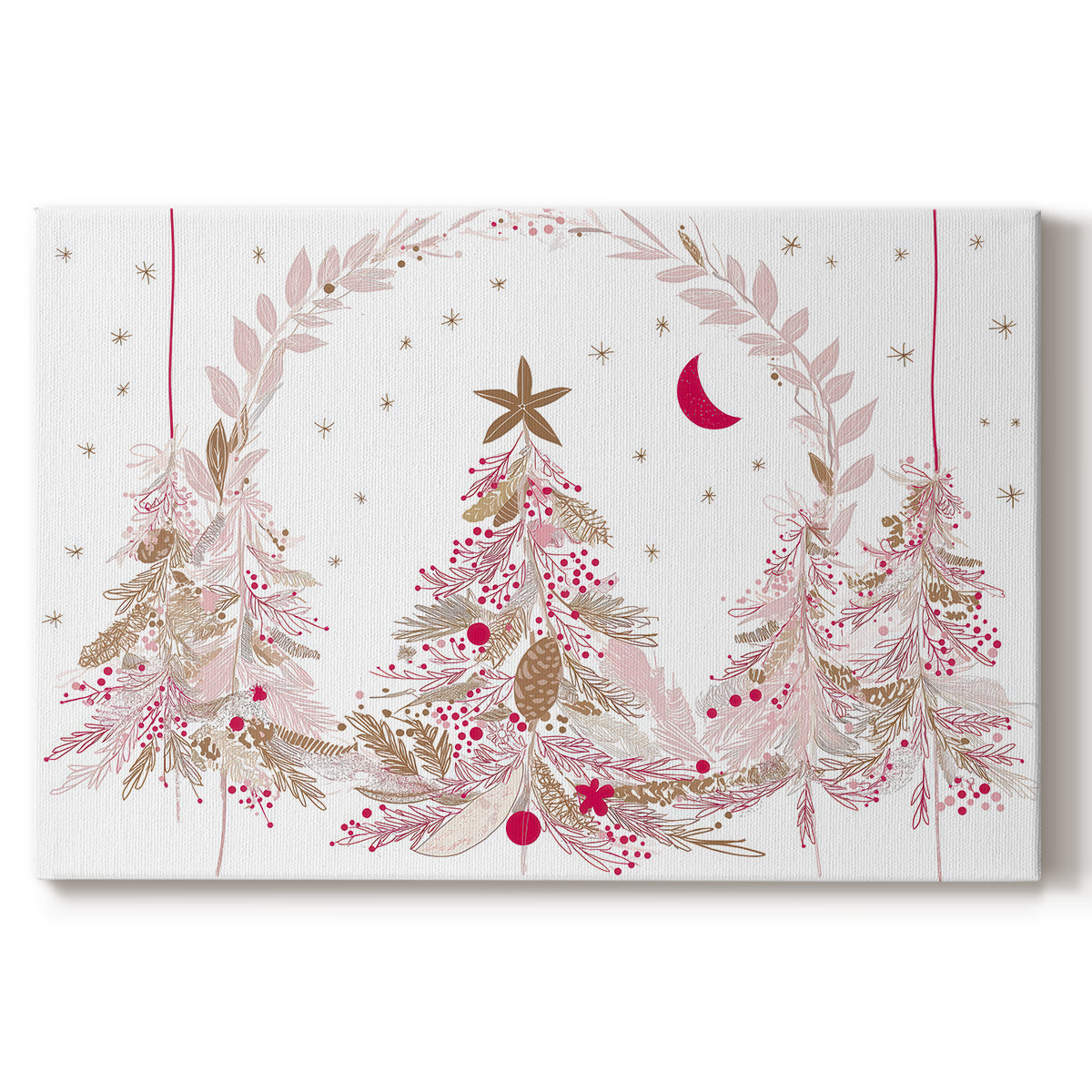 Snowwhite Midwinter at Dusk - Canvas Art Print