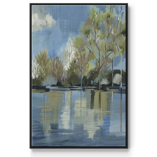 Enchanted Forest I - Floater Framed Canvas Print