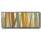 Colorful Lines - Floater Framed Canvas Print