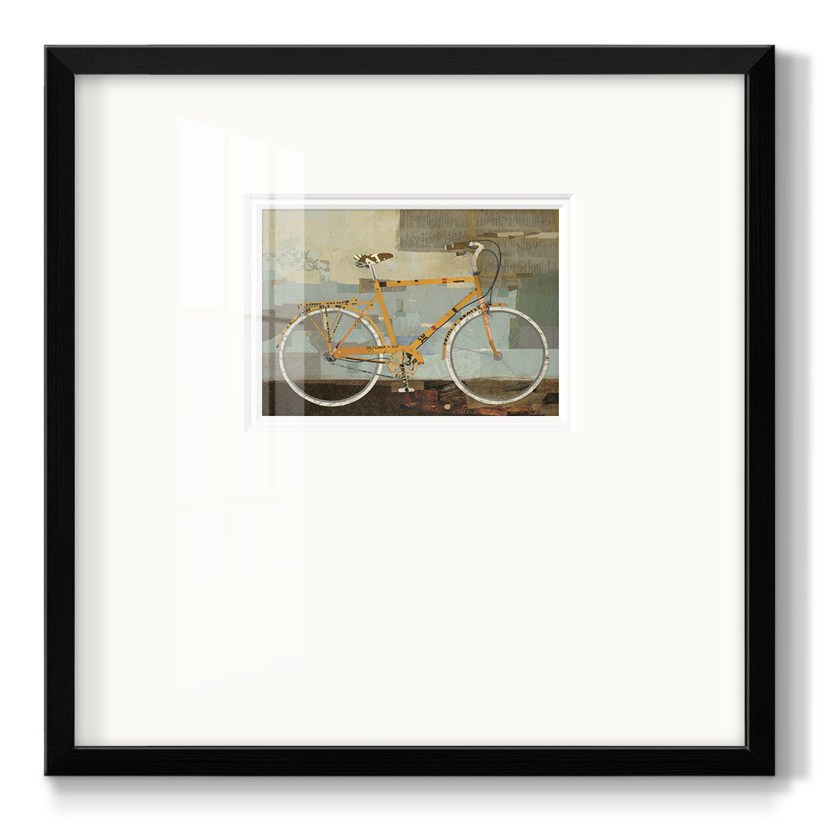 The Musician- Premium Framed Print Double Matboard