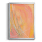 Peach Bliss I - Modern Framed Canvas Print