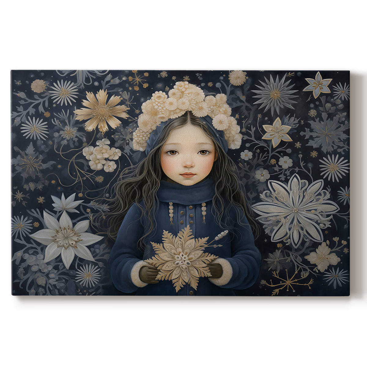 girl,flower,arrangement,floral,crown,bouquet,dark,background,intricate,design,beauty,nature,serenity,art,delicate,expression,winter,youth,elegance,patterns,holding,decoration,petals,flora,culture,portrait,creative,soft,whimsical,clothing,landscape,style,charm,hair,warmth,emotion,colors,peaceful