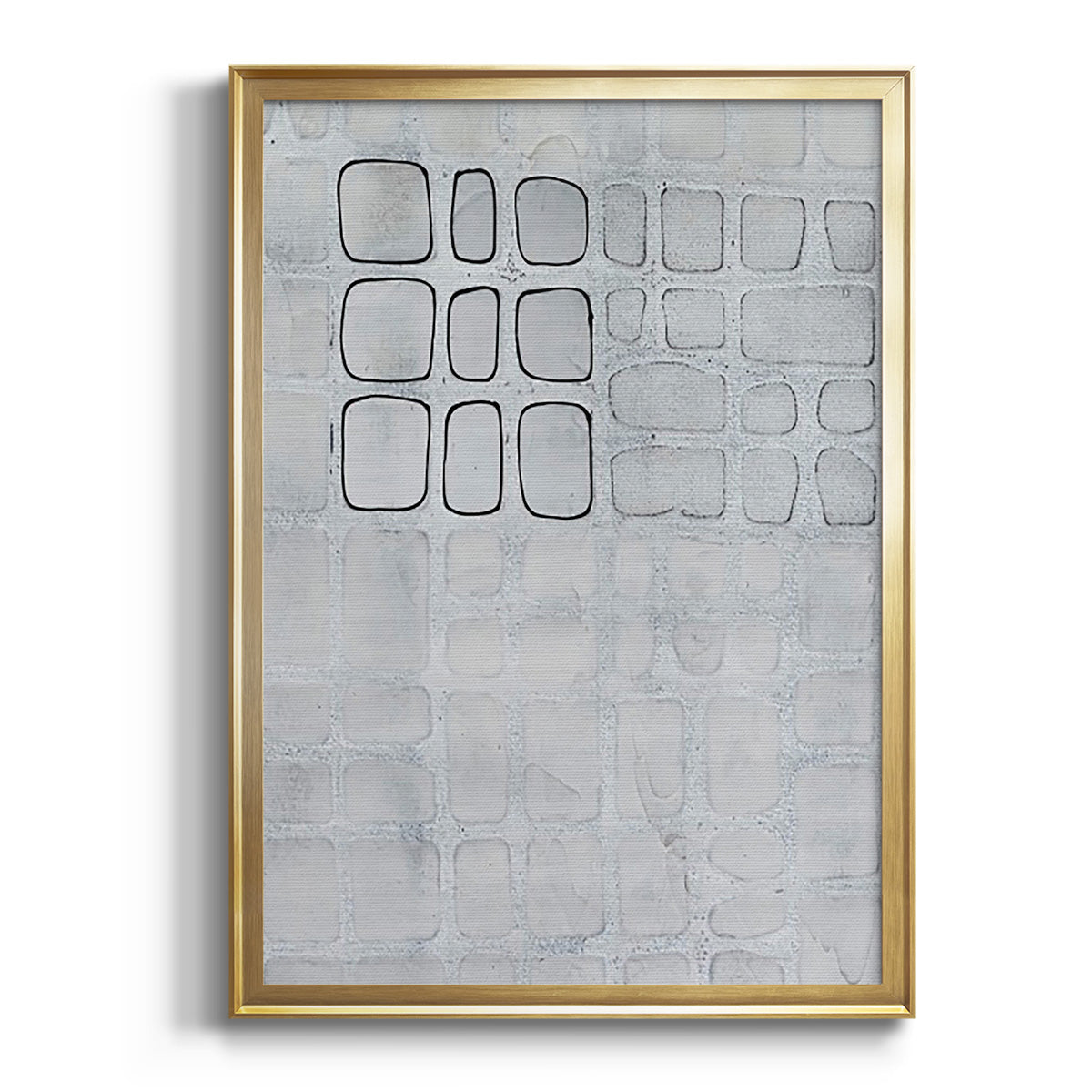 Lumen Colour I - Modern Framed Canvas Print