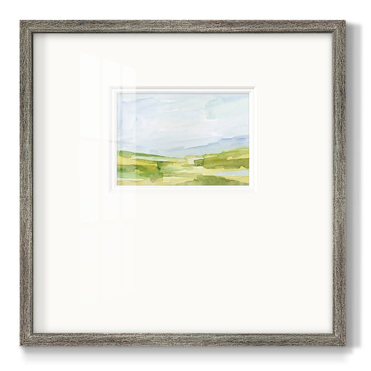 Watery Lowlands IV Premium Framed Print Double Matboard