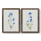 Petite Blue I - Premium Framed Canvas 2 Piece Set - Ready to Hang