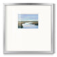 Coastal Plains I - Double Matboard Framed Print