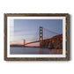 Golden Gate Span - Barnwood Framed Art Print