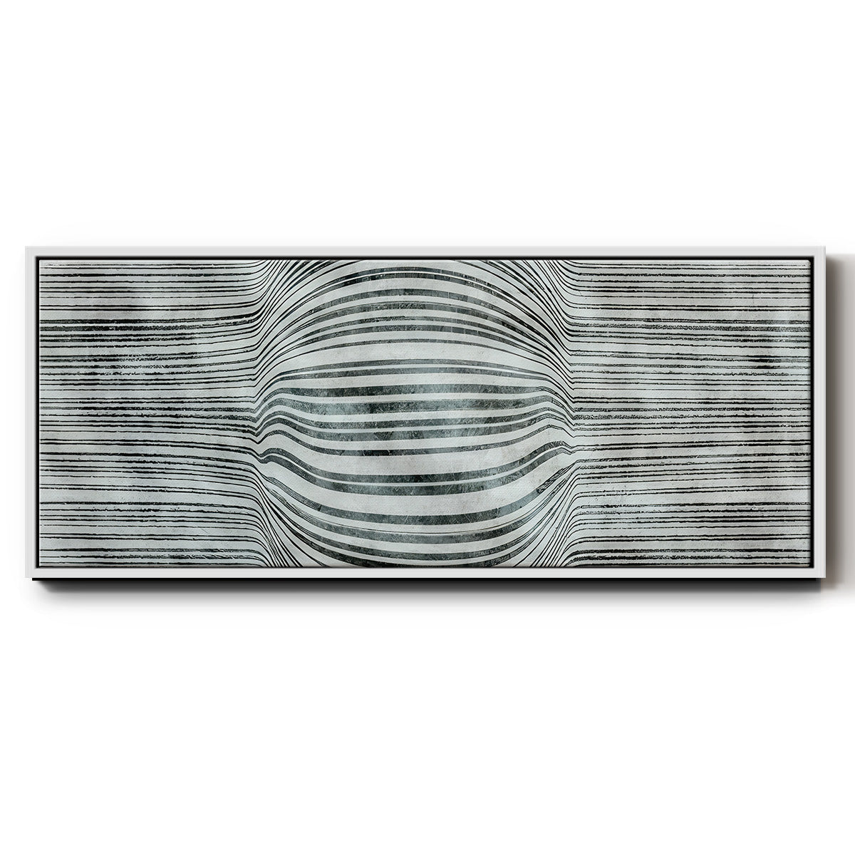 Forme Voluptueuse - Floater Framed Canvas Print