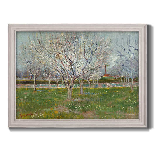 Flowering Orchard - Ornate Framed Canvas Print