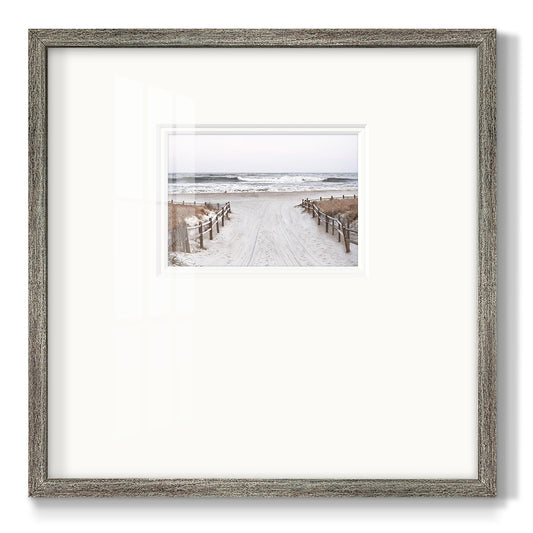 OBX Path Premium Framed Print Double Matboard