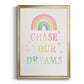 Sweet Unicorn III - Modern Framed Canvas Print