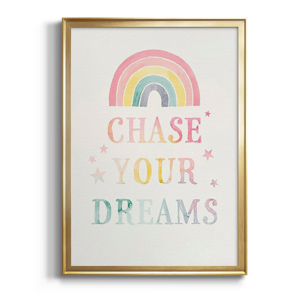 Sweet Unicorn III - Modern Framed Canvas Print