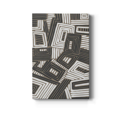 Abstract Maze IV - Canvas Art Print