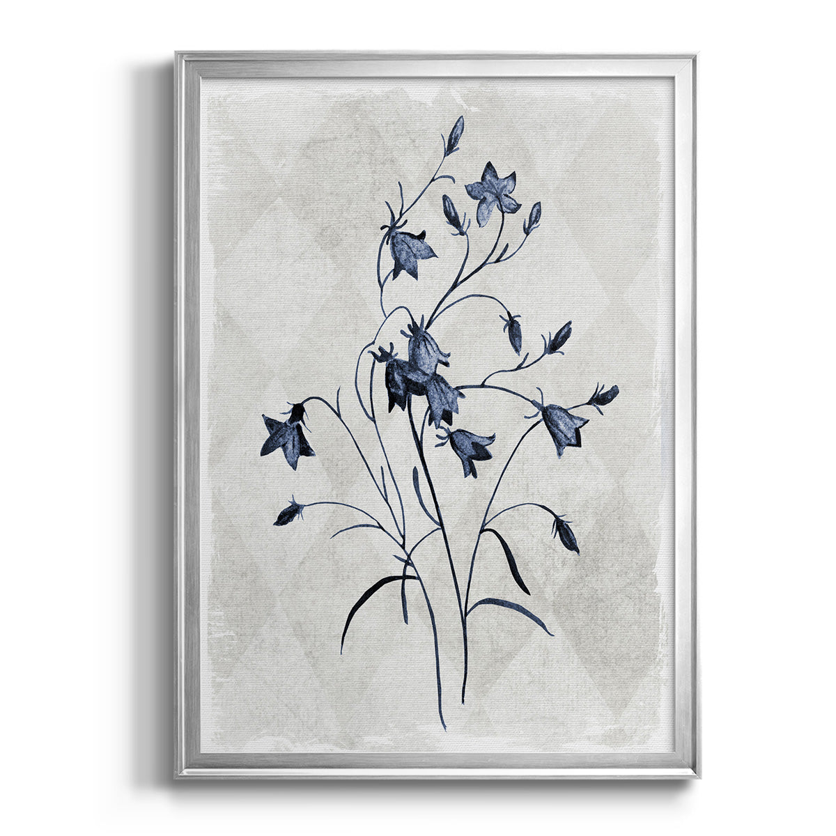 Harlequin Botanical II - Modern Framed Canvas Print