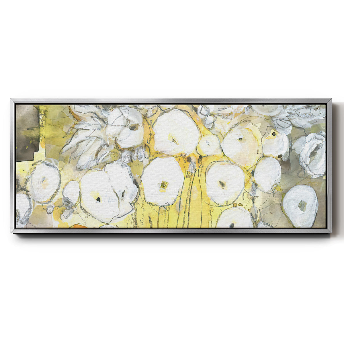 Heirloom Treasure II - Floater Framed Canvas Print