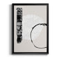 Zen Shapes I - Modern Framed Canvas Print