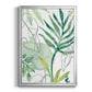Tropical Palm Chorus III - Modern Framed Canvas Print