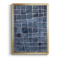Square Bluff I - Modern Framed Canvas Print
