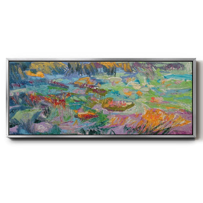 Morning Prayer - Floater Framed Canvas Print
