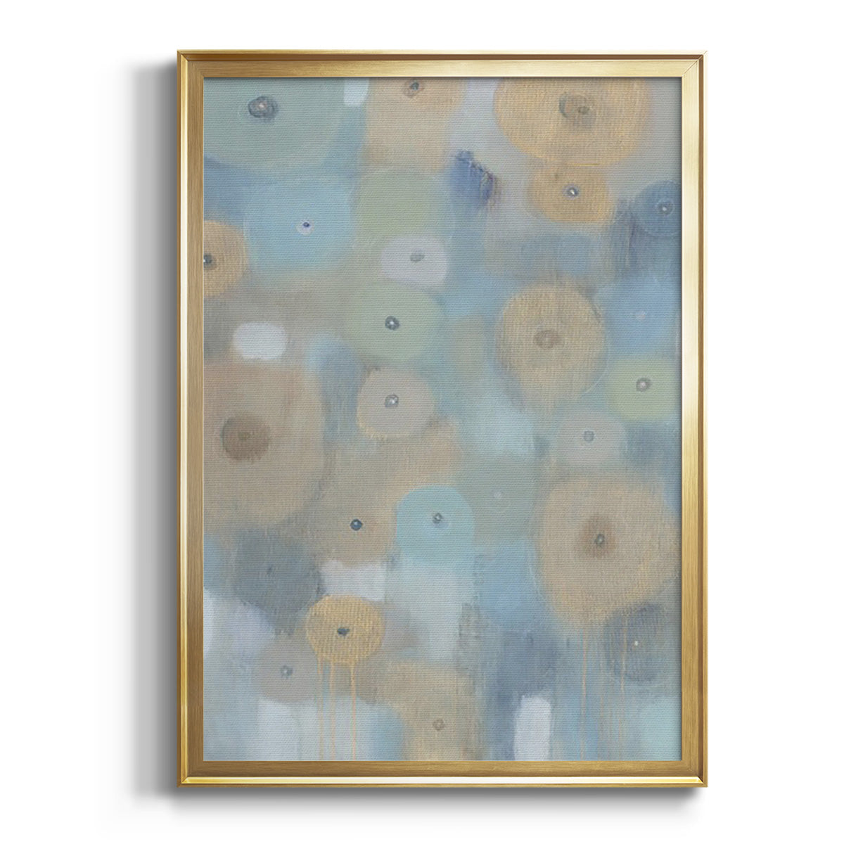 Spinning Wheels II - Modern Framed Canvas Print