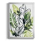 Tropical Sketchbook I - Modern Framed Canvas Print