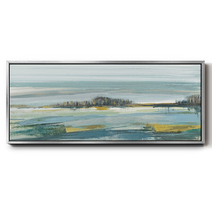 Lewbeach Vista - Floater Framed Canvas Print