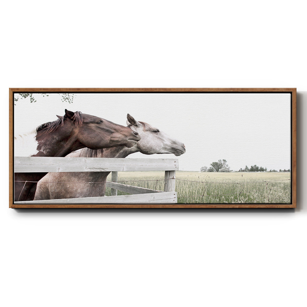 Conspirators - Floater Framed Canvas Print