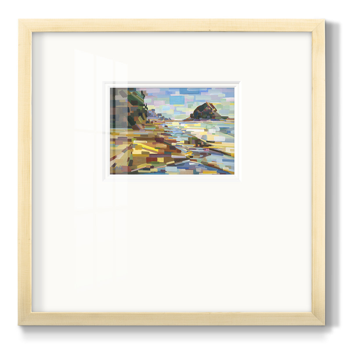 Best Coast Premium Framed Print Double Matboard