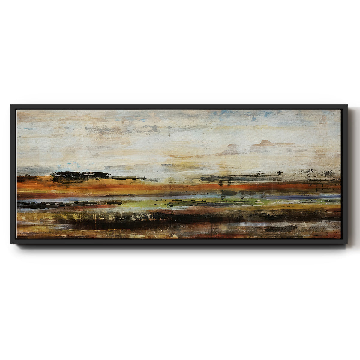 Historia - Floater Framed Canvas Print