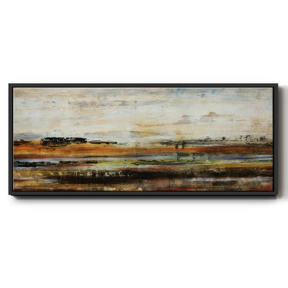 Historia - Floater Framed Canvas Print