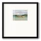 High Noon Vista Study II - Double Matboard Framed Print