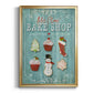 Mrs. Claus Bake Shop - Modern Framed Canvas Print