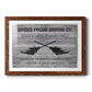 Hocus Pocus Broom Co. - Barnwood Framed Art Print